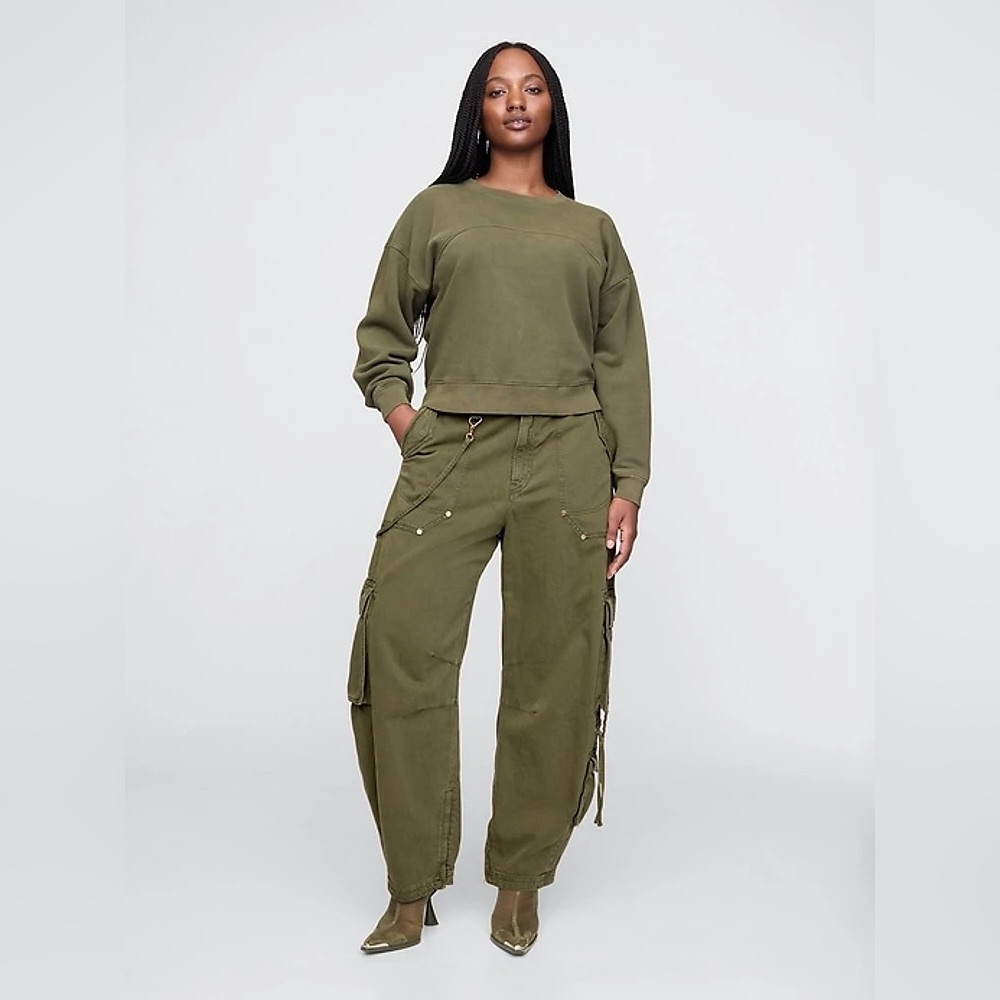 Cult Gaia x Gap Cargo Barrel Pants